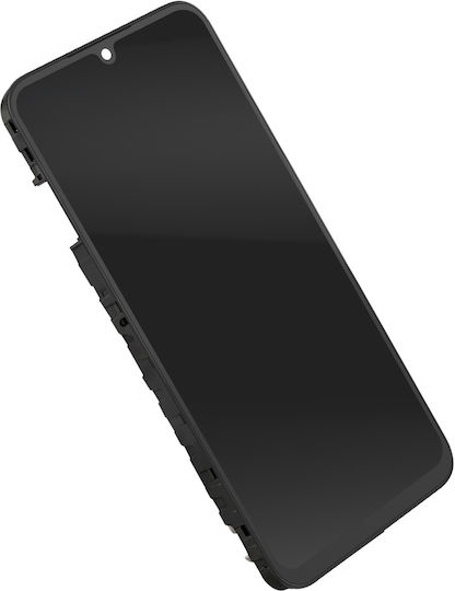 Clappio Vollbild Samsung Galaxy A25 5G LCD TFT Display Gehäuse Schwarz