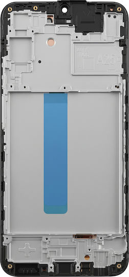 Clappio Vollbild Samsung Galaxy A25 5G LCD TFT Display Gehäuse Schwarz