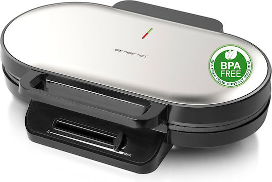 Emerio Гофретник за Гофрети Сърце 2 Места 1200W