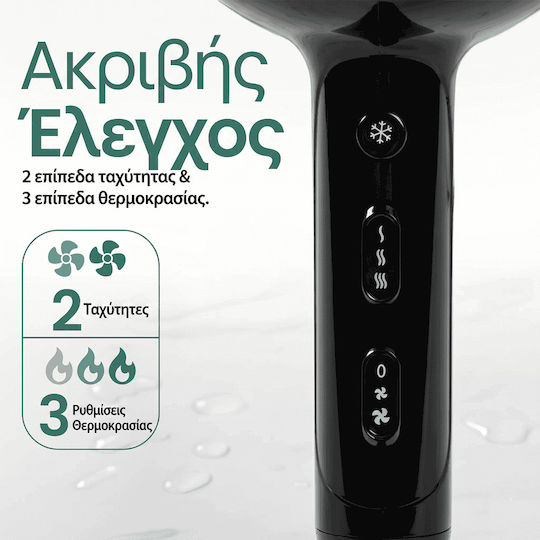 Emerio Ionic Hair Dryer with Diffuser 2200W