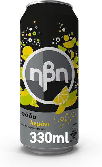 Ιvi Soft Drink Lemon with Carbonation No Sugar 330ml