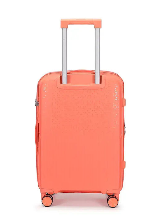 Amber Valiză De Călătorie Mare Scură Peachy Red Înălțime 75cm