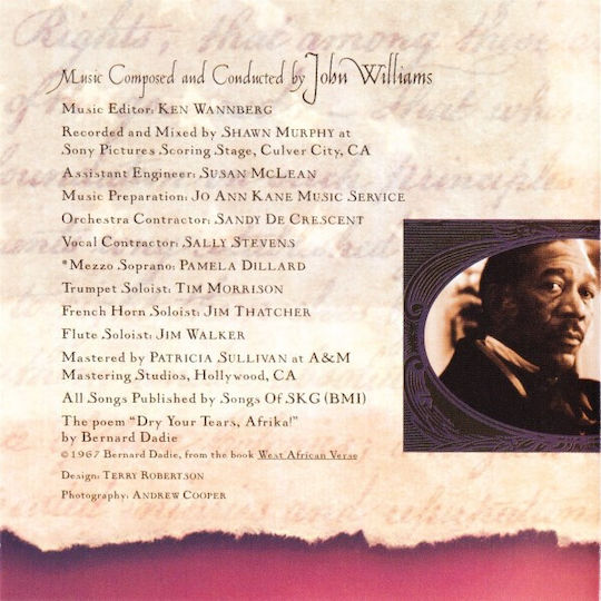 John Williams (4) - Amistad (original Motion Picture Soundtrack) CD Μουσικής