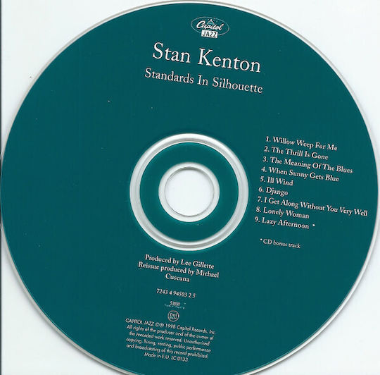 Stan - Standards In Silhouette CD Μουσικής
