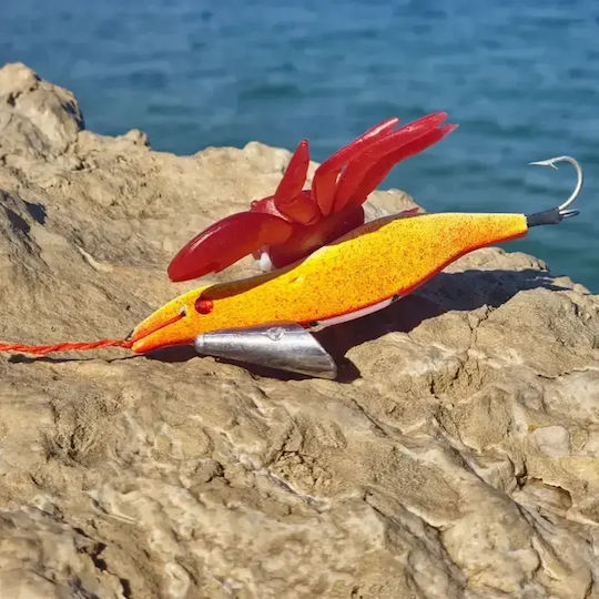 Technofish Καβούρι Hopper Τεχνητό Δόλωμα Χταποδιέρα 90gr Yellow