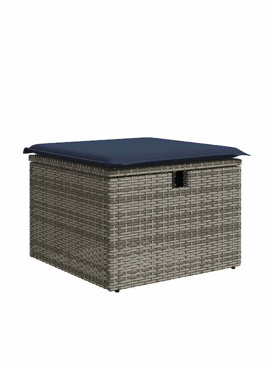 vidaXL Garden & Outdoor Furniture Sets Living Room Set 6 Pieces Gray with Pillows