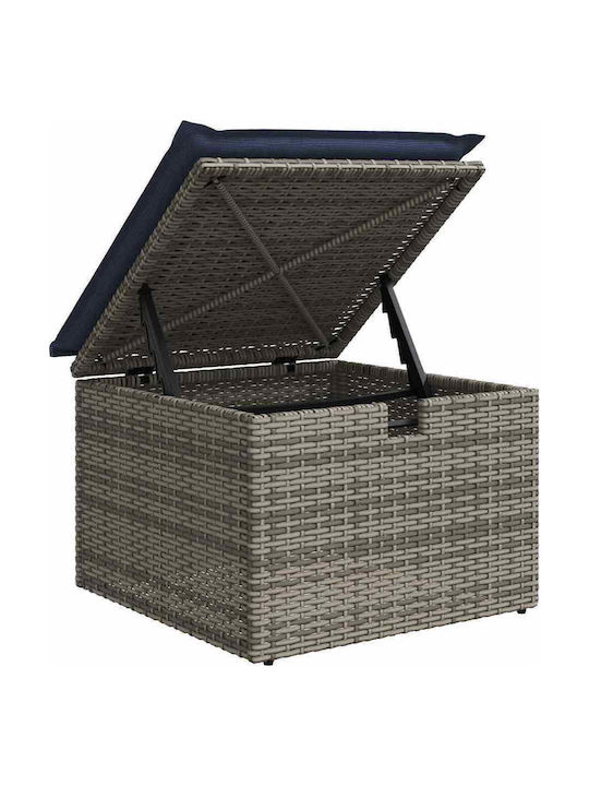 vidaXL Garden & Outdoor Furniture Sets Living Room Set 6 Pieces Gray with Pillows