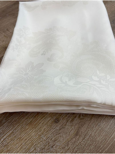 SteweHome Tablecloth With Lace Beige 160x220cm