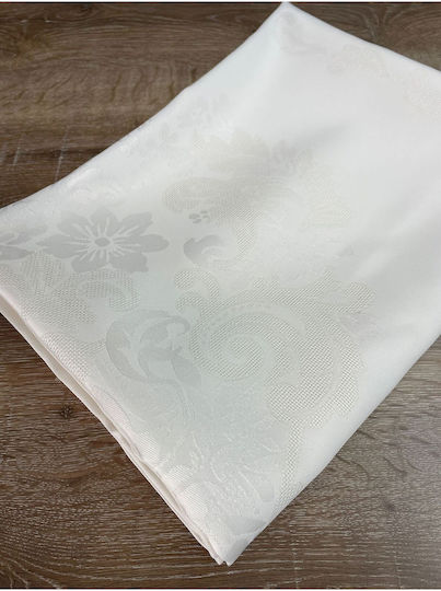 SteweHome Tablecloth With Lace Beige 160x220cm