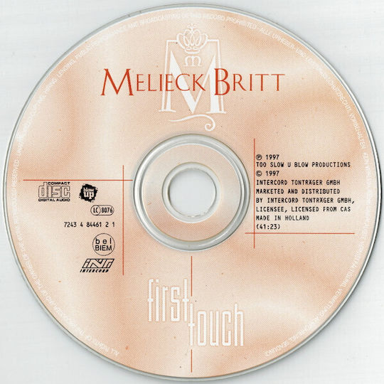 Melieck Britt First Touch CD Μουσικής