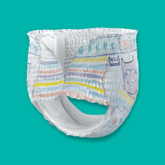 Pampers Πάνες Βρακάκι Splashers No. 4 για 9-15kg 11τμχ