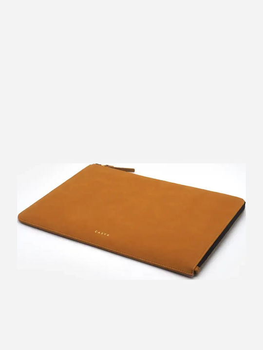 Casyx Αδιάβροχη Θήκη για Laptop 13" σε Καφέ χρώμα