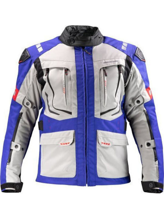 Nordcode Dakar Evo Ii Men's Motorcycle Jacket 4 Seasons Waterproof Gray