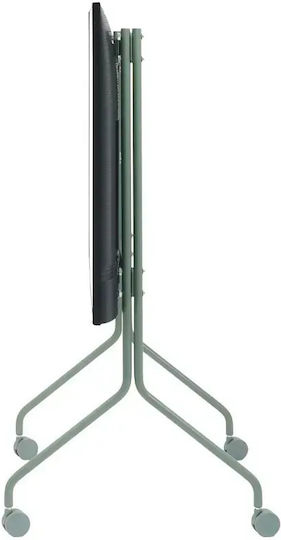 Tv Stand Wheels Pedestal Moon Rollin' Regular 40″-60″ Sage