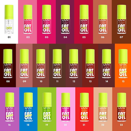 NYX Professional Makeup Fat Lip Öl 23 Caramelt Mami 4,8 ml