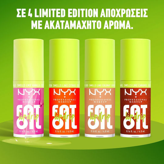 NYX Professional Makeup Fat Lip Öl 23 Caramelt Mami 4,8 ml