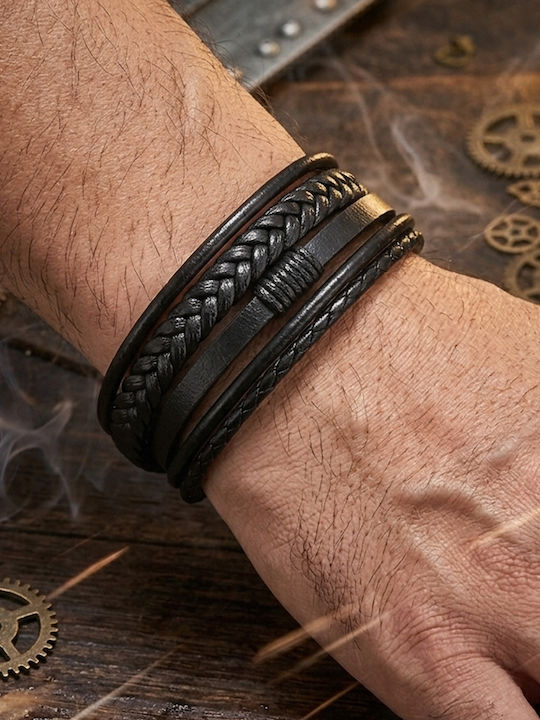 Sharks Bay Clothing Men's Leather Bracelet