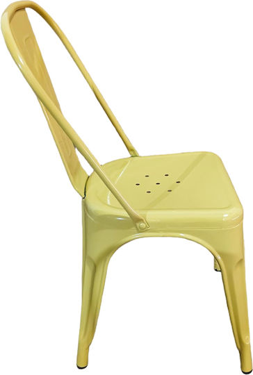Utopia Chair Yellow 44x44x85cm