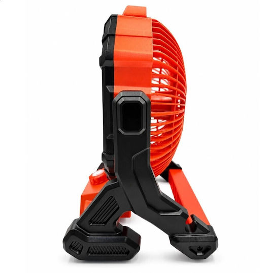 Roza Ventilator für Mobiltelefon USB Elektrisch und Powerbank 15W Orange