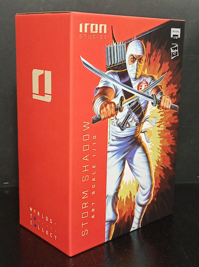 Iron Studios G.I. Joe Cobra Storm Shadow Statuie Art Scale 1/10 Bds Mib