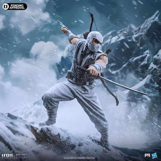 Iron Studios G.I. Joe Cobra Storm Shadow Statuie Art Scale 1/10 Bds Mib