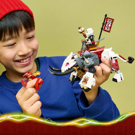 LEGO Ninjago Zilvar и Чудовищният Дракон Grimtak за 7+ Години 232 Бройки