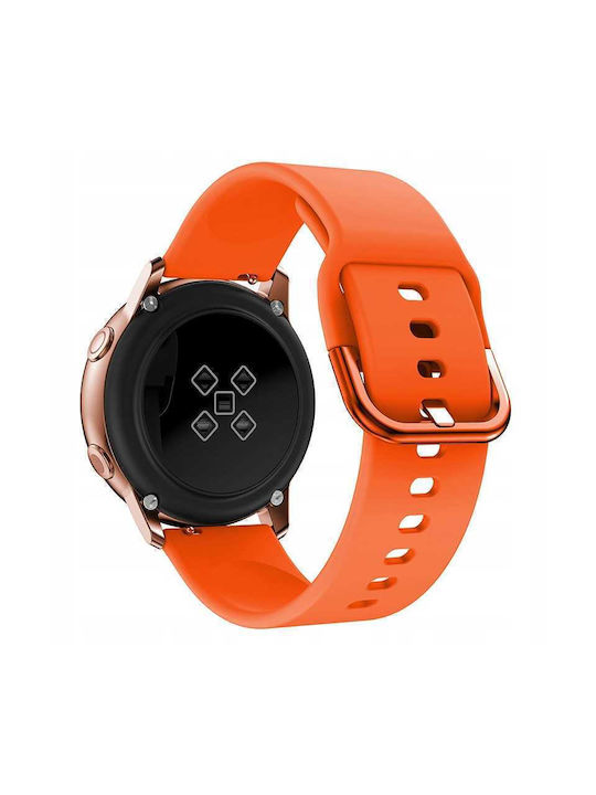 Spacecase Tragbare Bänder Silikon Orange (Universal 22mm)