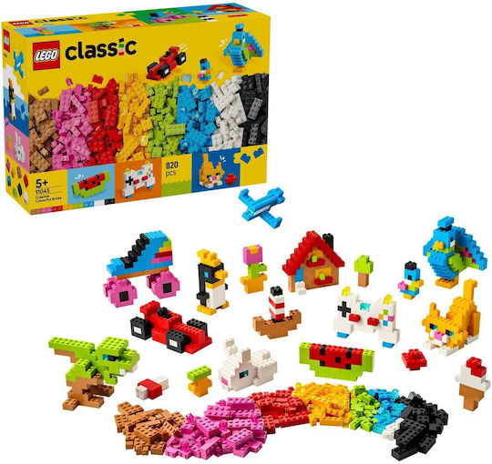 LEGO Classic Creative Colored Bricks για 5+ Ετών 820τμχ