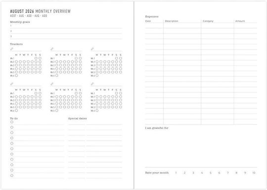 Letts Eco Writers Цитати Седмичен Академичен Дневник A5 2026/27
