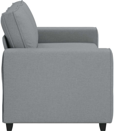 vidaXL Doppelsitzer Sofa Offenes Grau 180x77x82cm