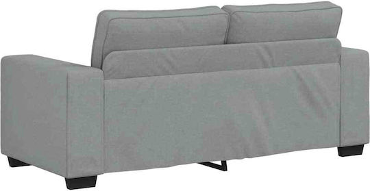 vidaXL Doppelsitzer Sofa Offenes Grau 180x77x82cm