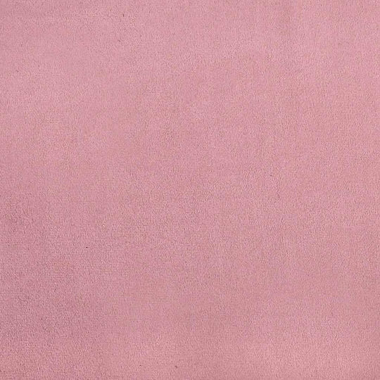 Doppelsitzer Samt Rosa 124x68x74cm