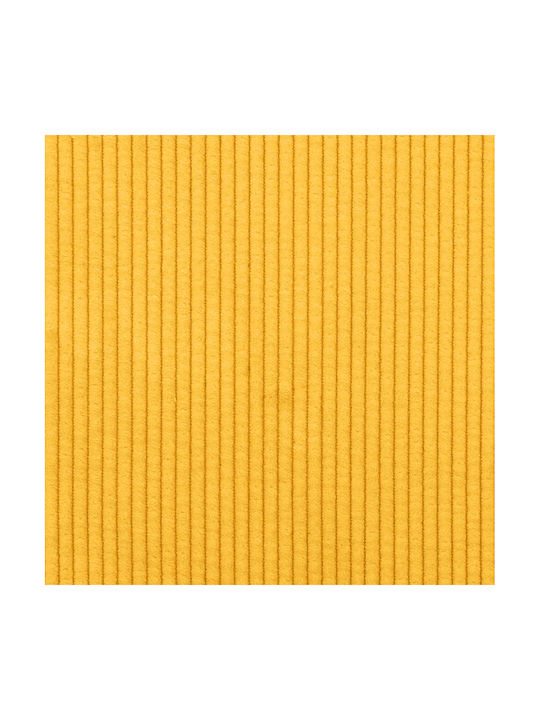 Two-Seater Couch Light Yellow 160x77x82 cm
