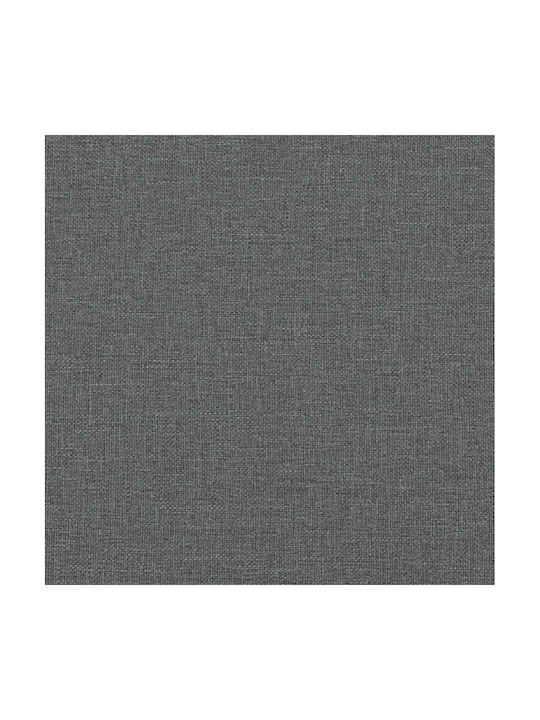 Corner Couch with Right Corner Dark Gray 312x205x64 cm