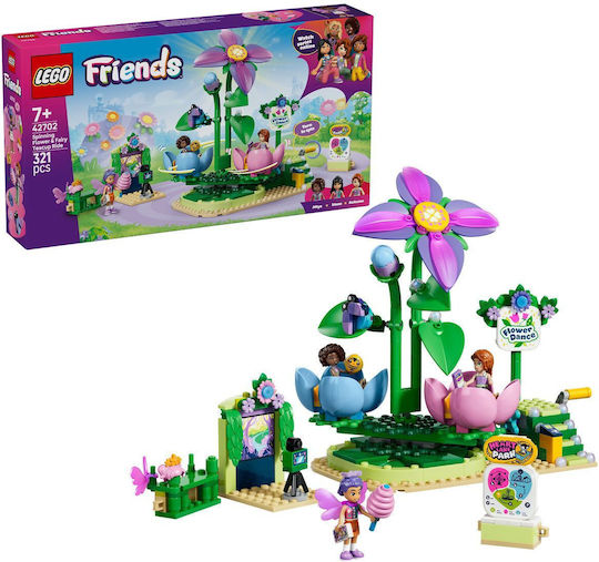 LEGO Friends Spinning Flower & Fairy Teacup Ride for Ages 7+ 321 Pieces
