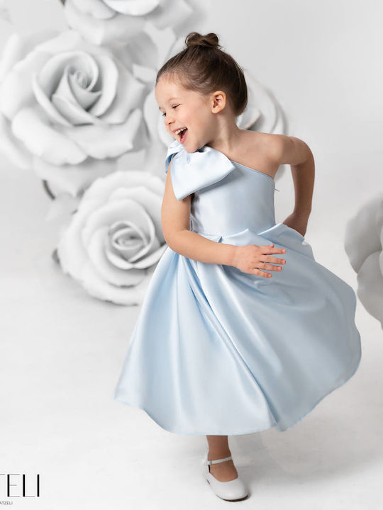 Vinte li Hellblaues Taufkleid