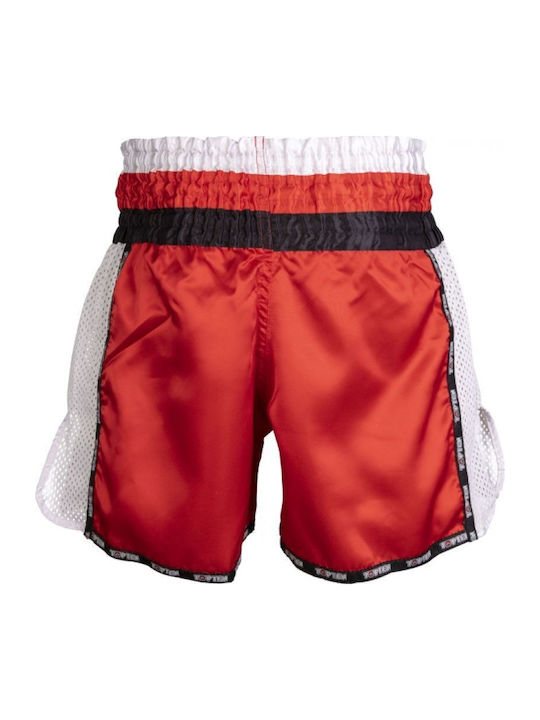 Wako Star Men's Boxing Shorts Red