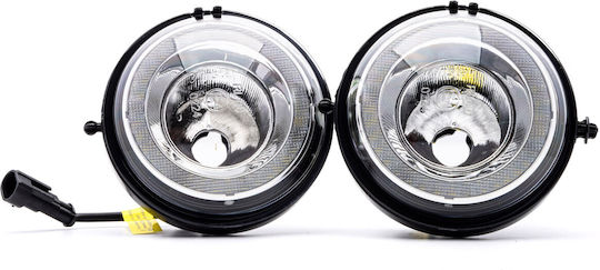 Einparts Duolight Dl35 Drl + Фарове за мъгла 2в1 Лампа Мини R58 R59 Лесен монтаж