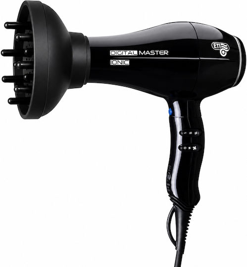 Eti Ionisches Professionelles Haartrockner mit Diffusor 2500W