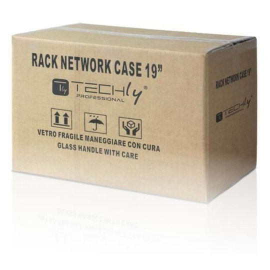 Techly Dulap Rack Montat pe Perete 6U Gri 022229