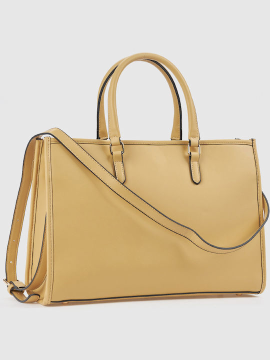 Women's Beige Handbag