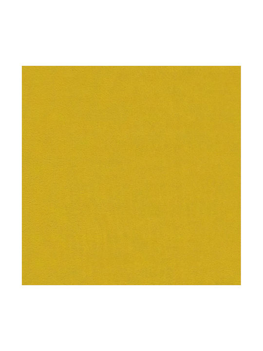 Canapea Cu Două Locuri Din Catifea Galbenă 174x74.5x70.5cm