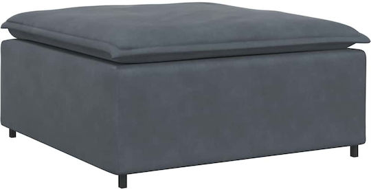 Corner Couch with Right Corner Velvet Dark Gray 300x200x64cm