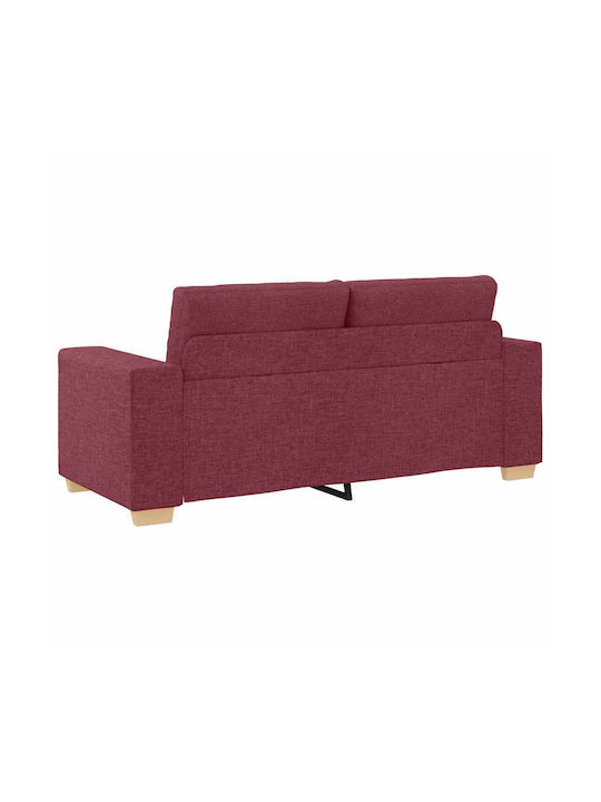 Doppelsitzer Sofa Rot 180x77x82cm