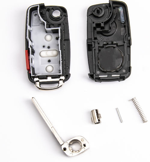 Foldable Key Shell Vw Sharan Crafter Seat Alhambra Hu66 5 Buttons