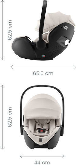 Britax Romer Baby Safe Pro Καθισματάκι Αυτοκινήτου i-Size Carbon Black 0-13 kg