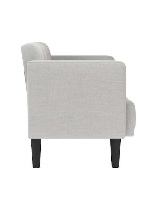 Doppelsitzer Sofa Grau 124x67x74,5cm