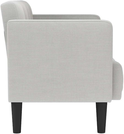 Doppelsitzer Sofa Grau 124x67x74,5cm