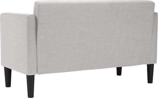 Doppelsitzer Sofa Grau 124x67x74,5cm