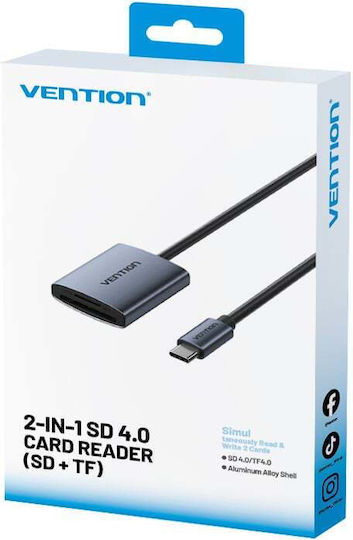 Vention Card Reader USB 3.0 για SD